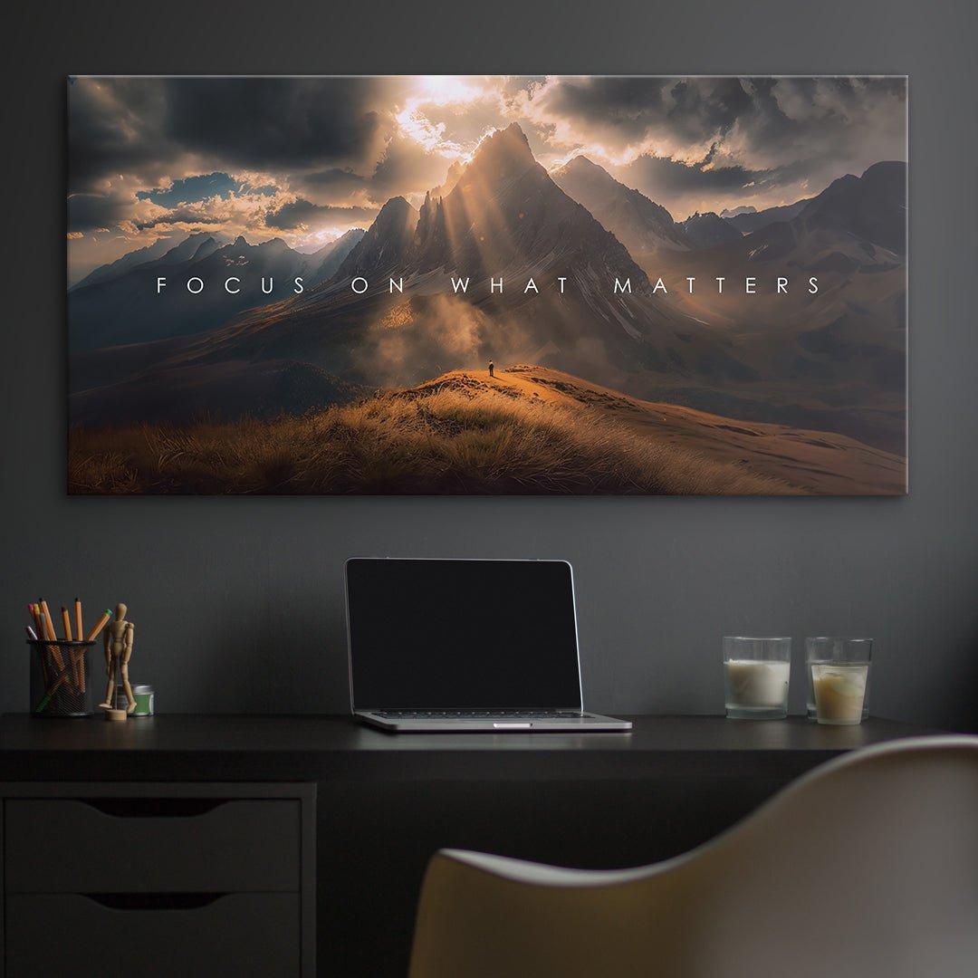 Focus On What Matters - IKONICK - IKONICK Original