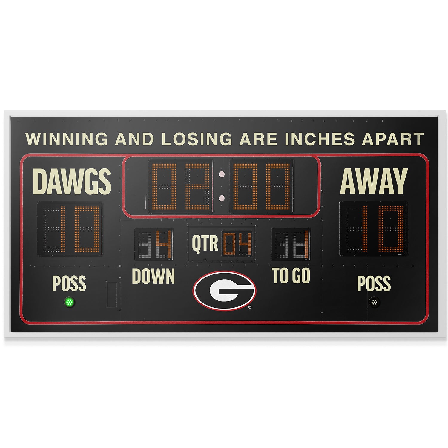 Georgia - Scoreboard - IKONICK - College Football