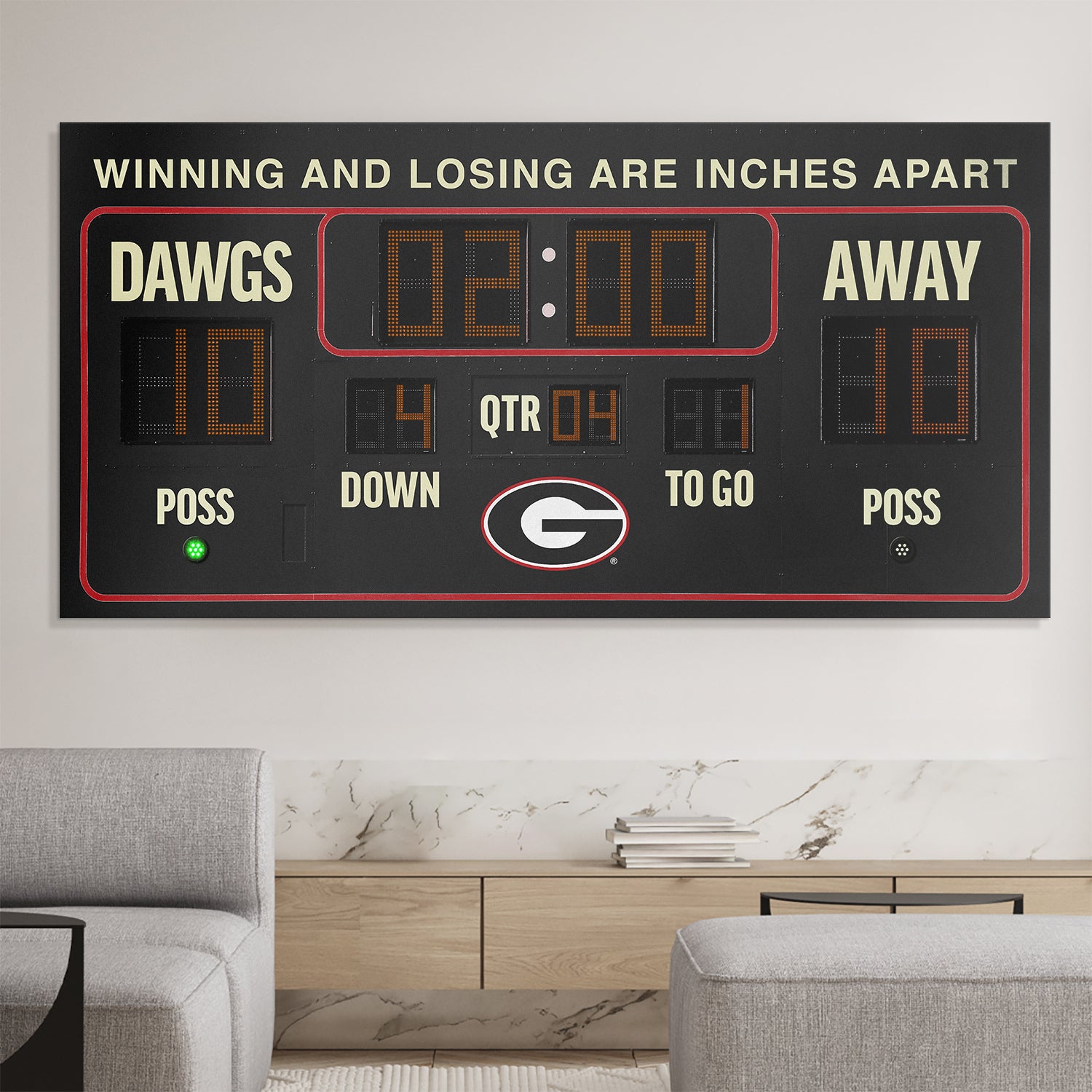 Georgia - Scoreboard - IKONICK - College Football