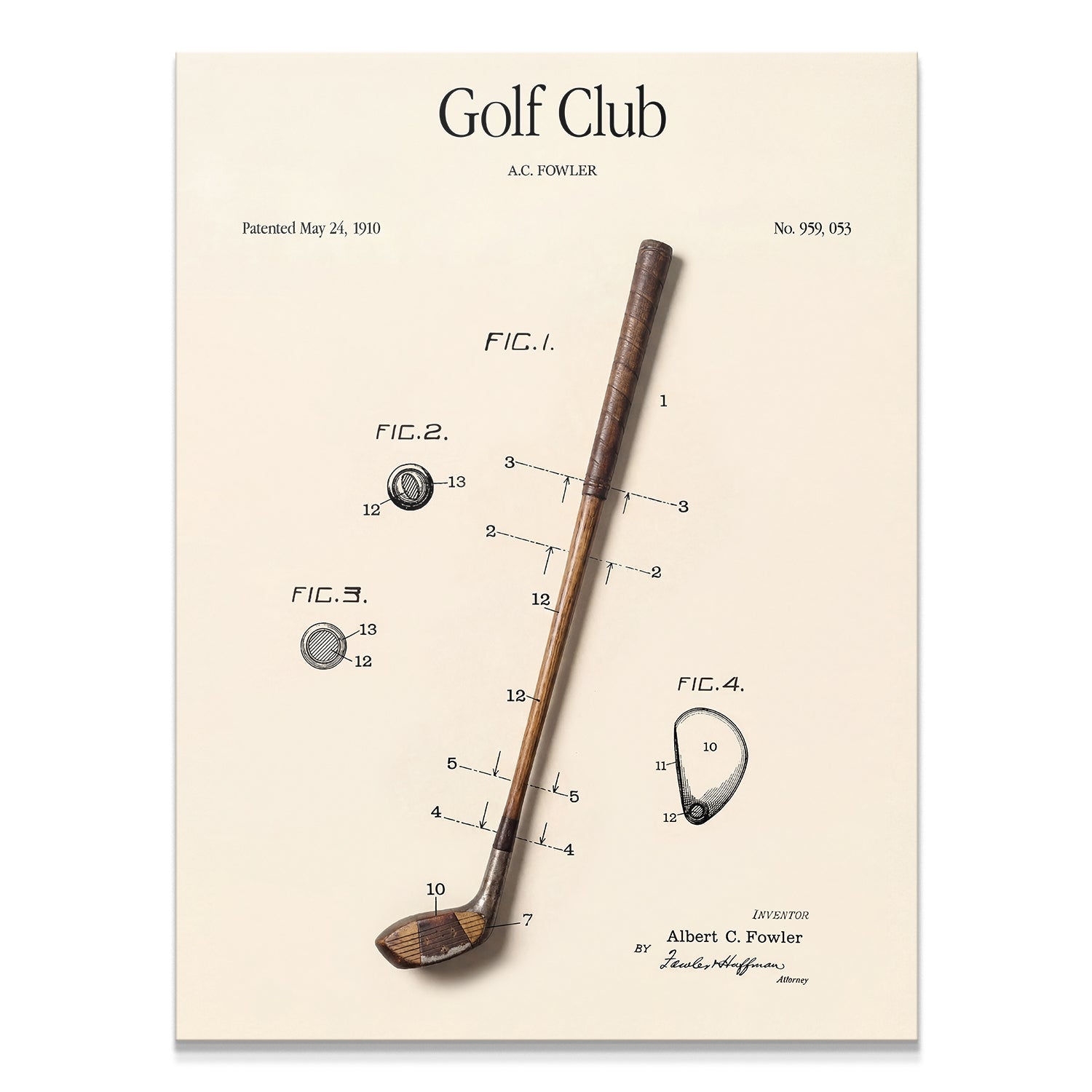 Golf Club Patent