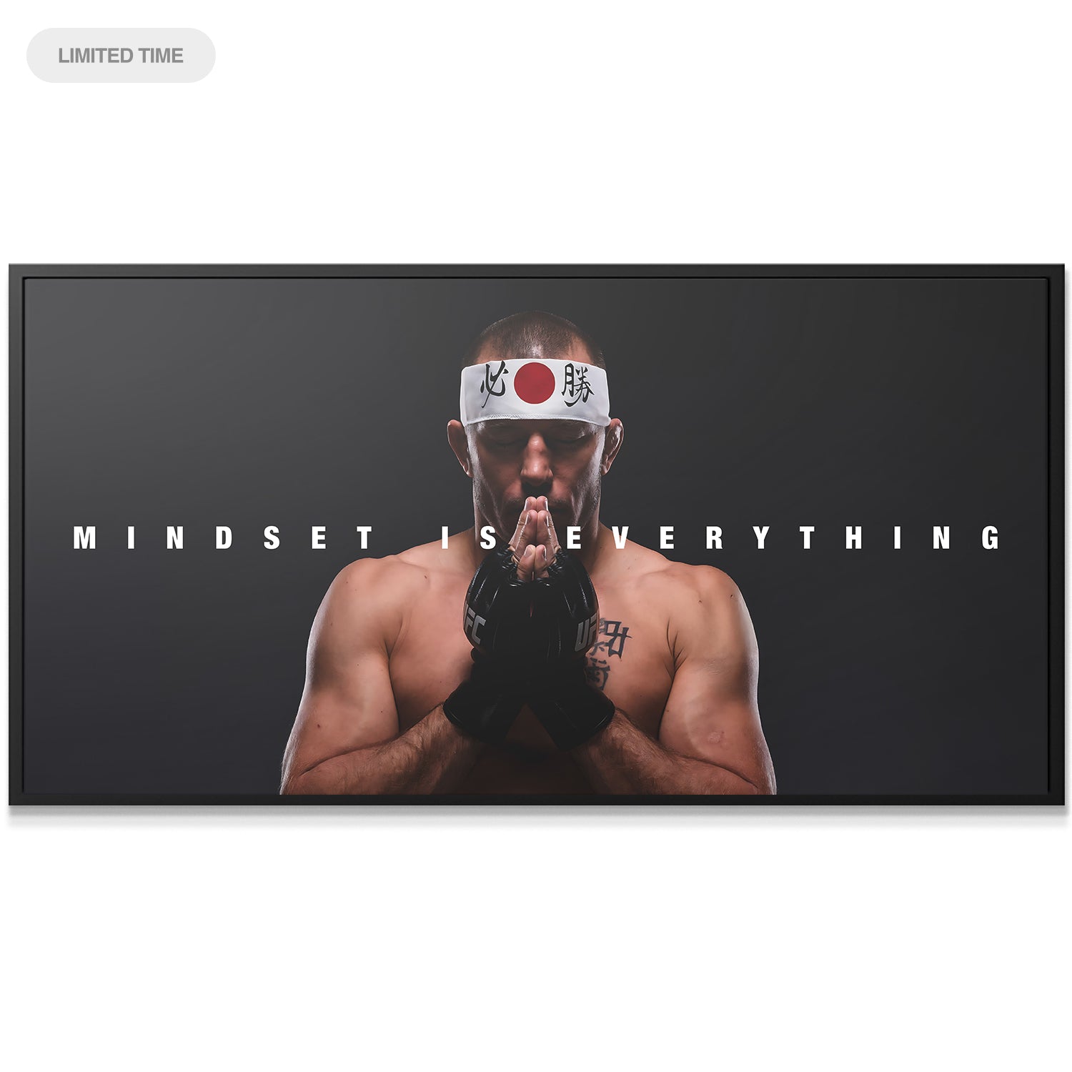 George St. Pierre - Mindset is Everything - IKONICK - George St. Pierre