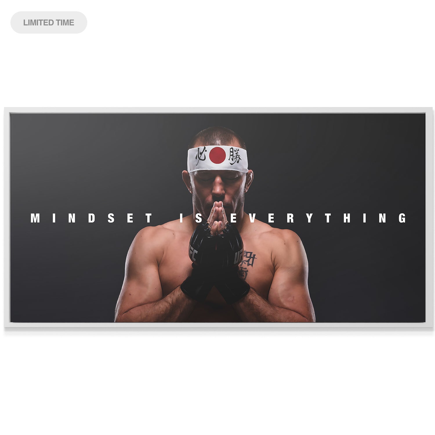 George St. Pierre - Mindset is Everything - IKONICK - George St. Pierre