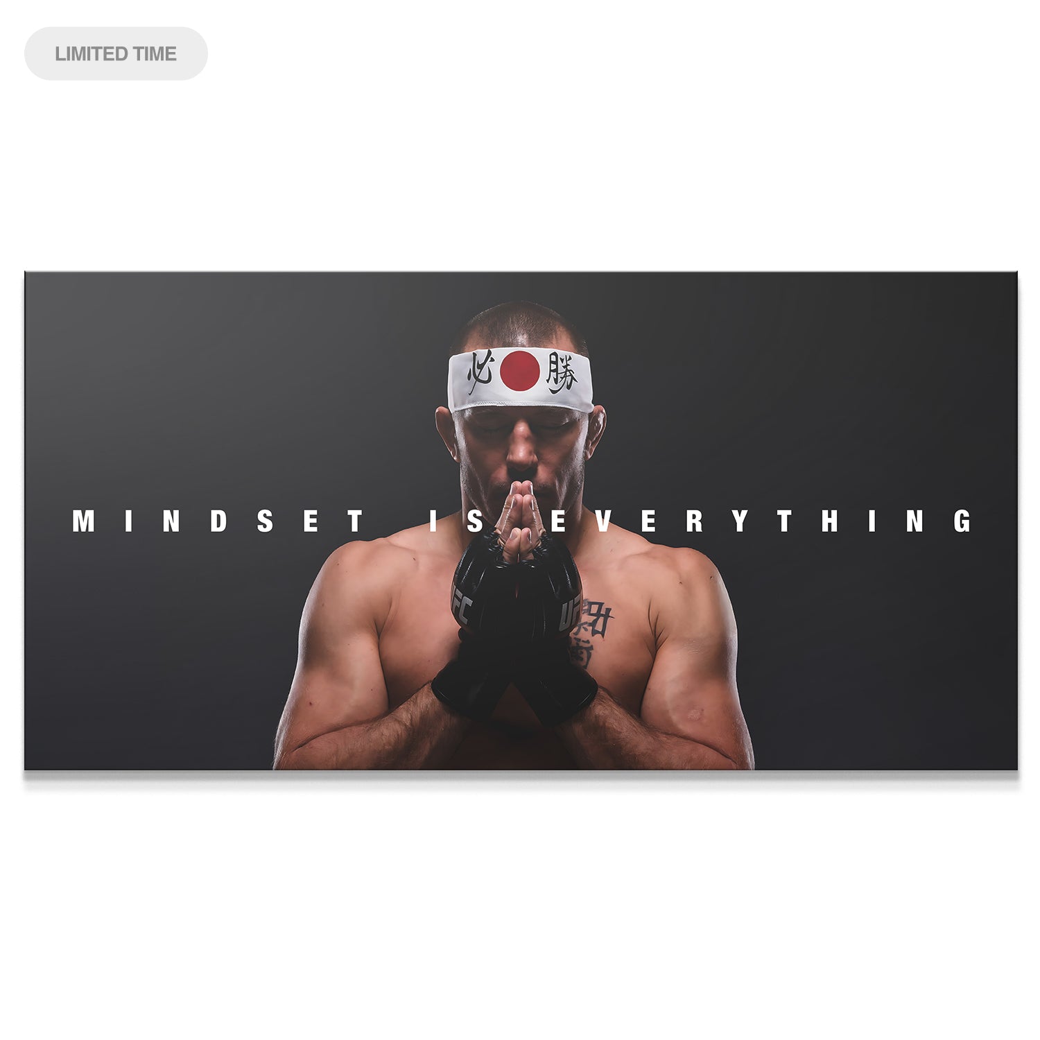 George St. Pierre - Mindset is Everything - IKONICK - George St. Pierre