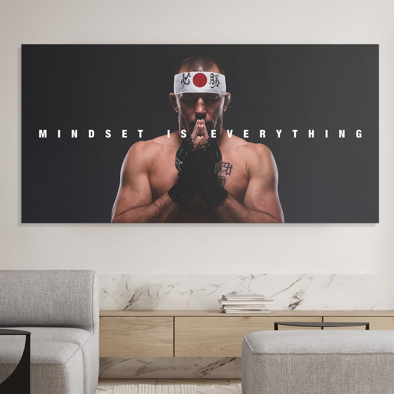 George St. Pierre - Mindset is Everything - IKONICK - George St. Pierre