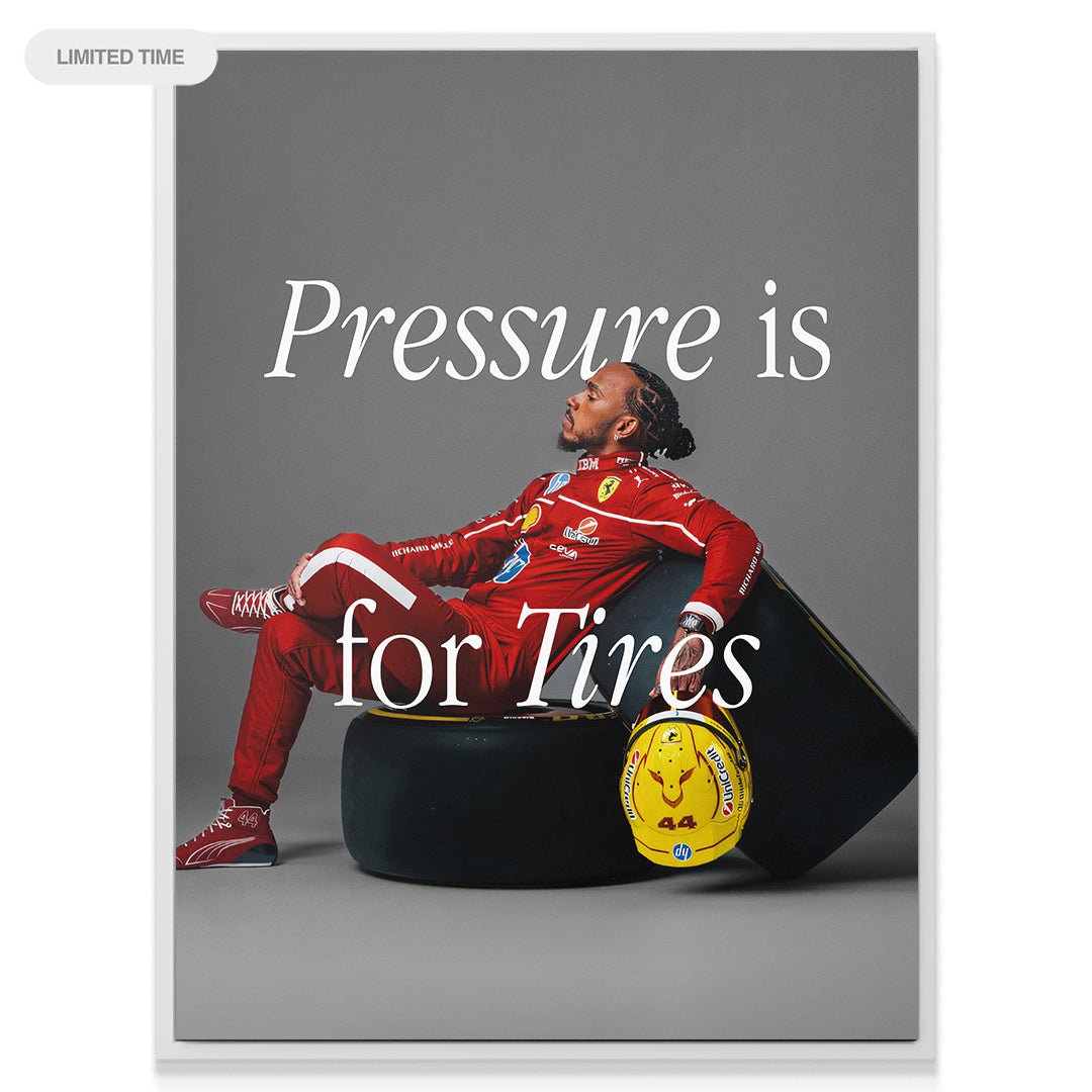 Hamilton - Pressure Is For Tires - IKONICK - Lewis Hamilton