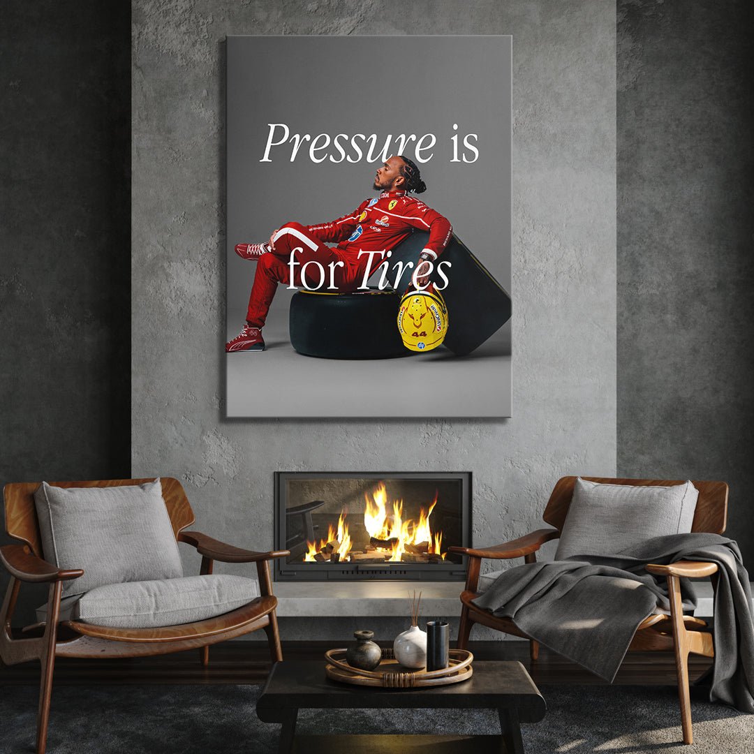 Hamilton - Pressure Is For Tires - IKONICK - Lewis Hamilton