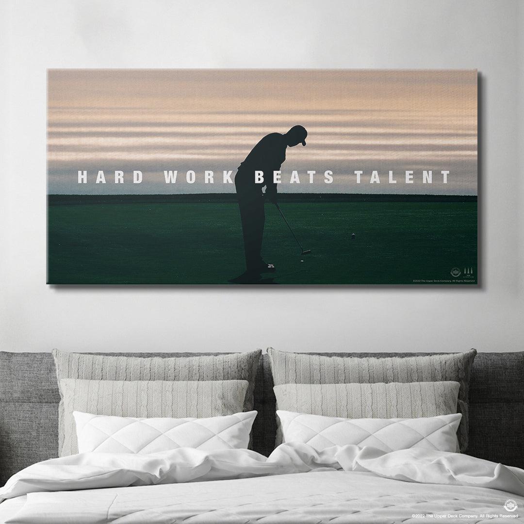 Tiger Woods - Hard Work Beats Talent - IKONICK - Tiger Woods