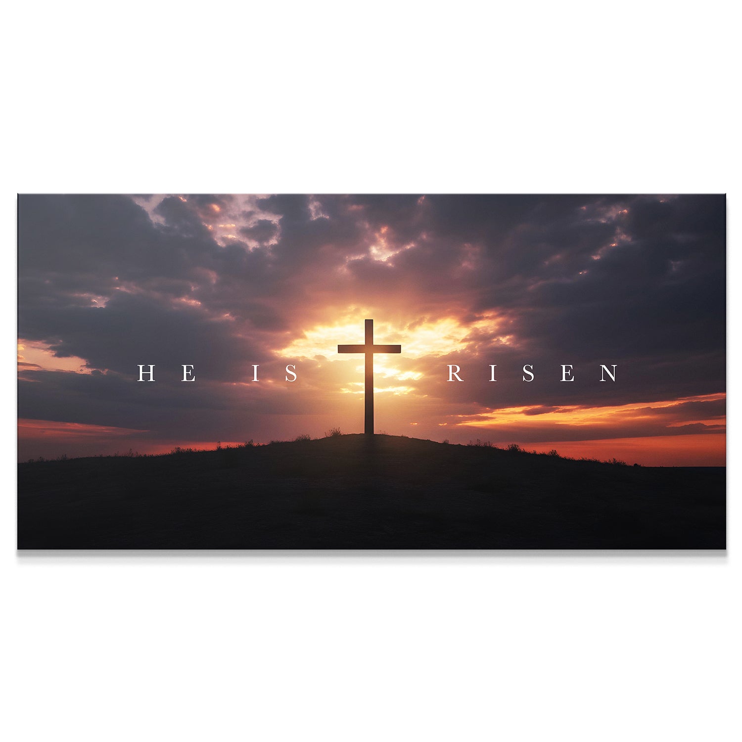 He Is Risen – Cross - IKONICK - BIBLE