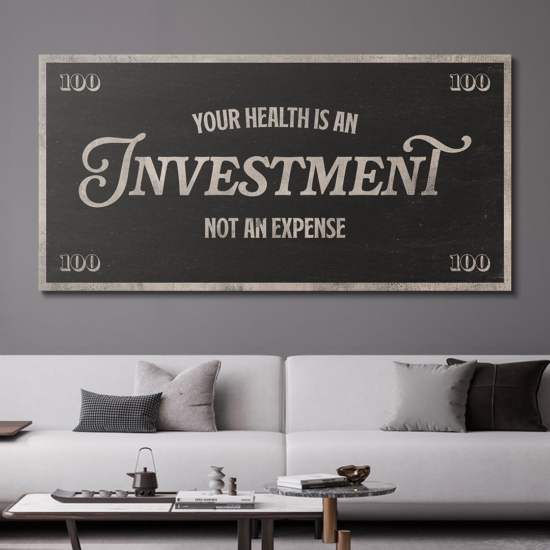 Health Is An Investment - IKONICK - IKONICK Original