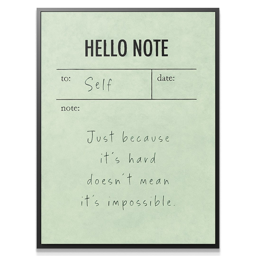 Hello Note (Green) - IKONICK - IKONICK Original