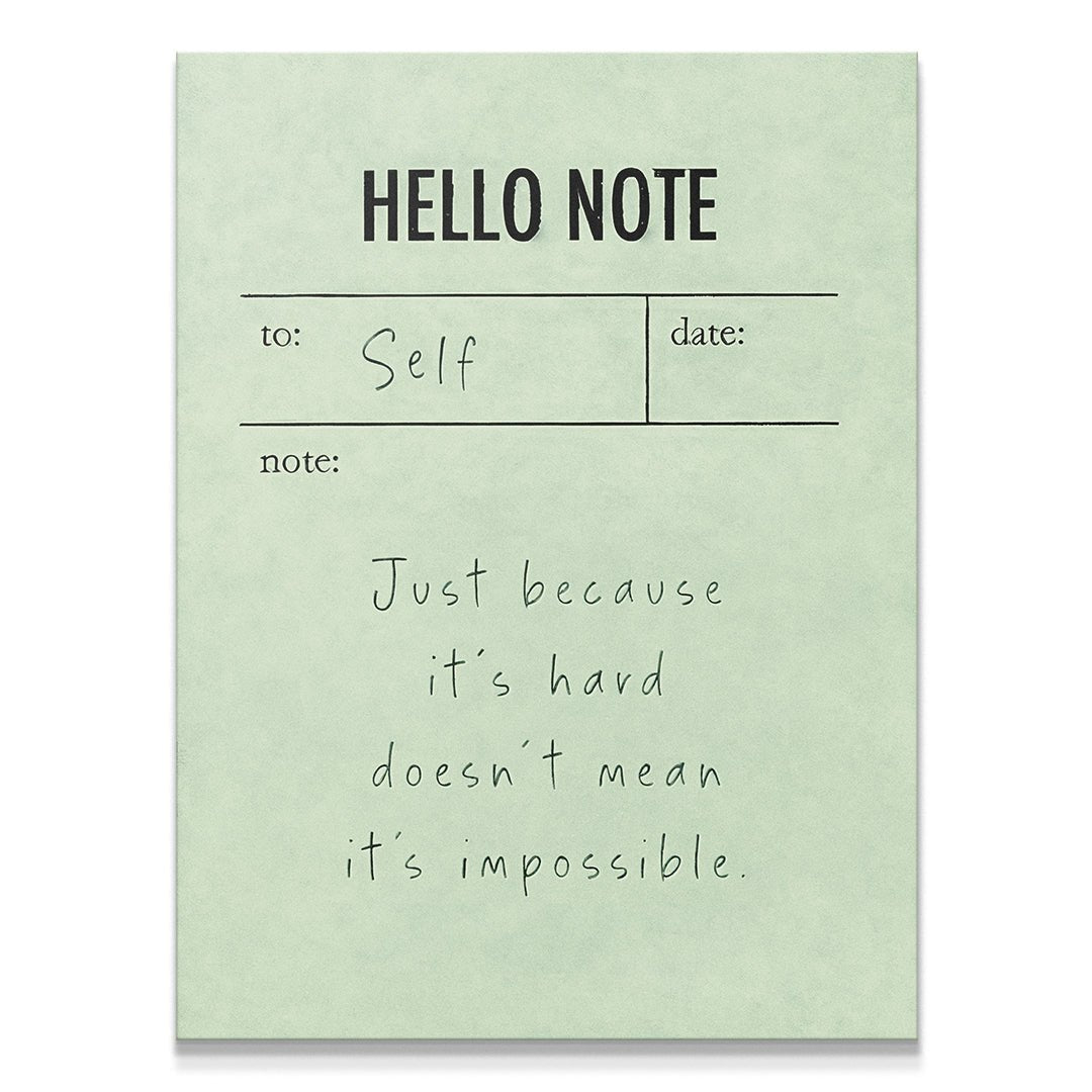 Hello Note (Green) - IKONICK - IKONICK Original