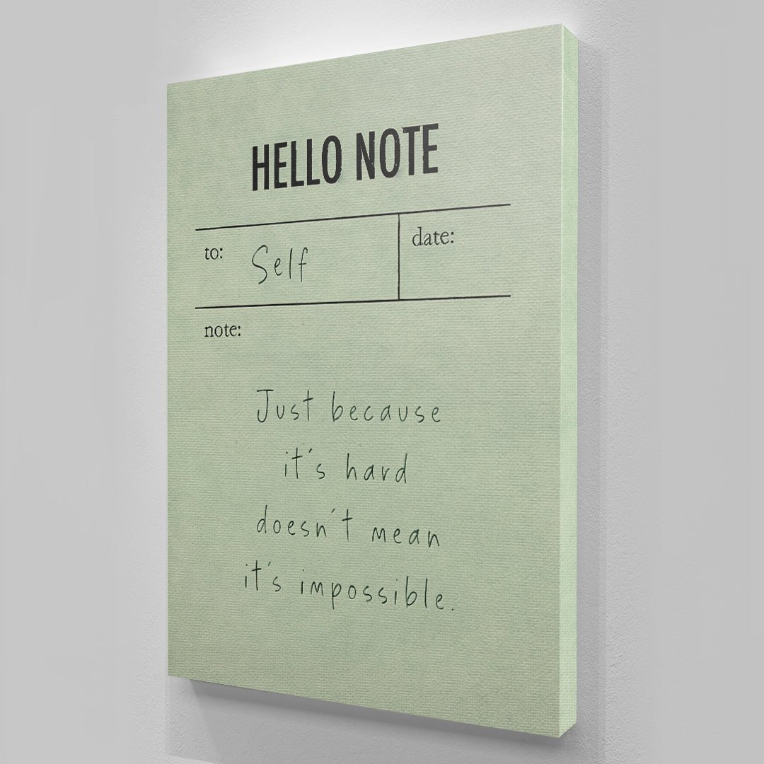 Hello Note (Green) - IKONICK - IKONICK Original