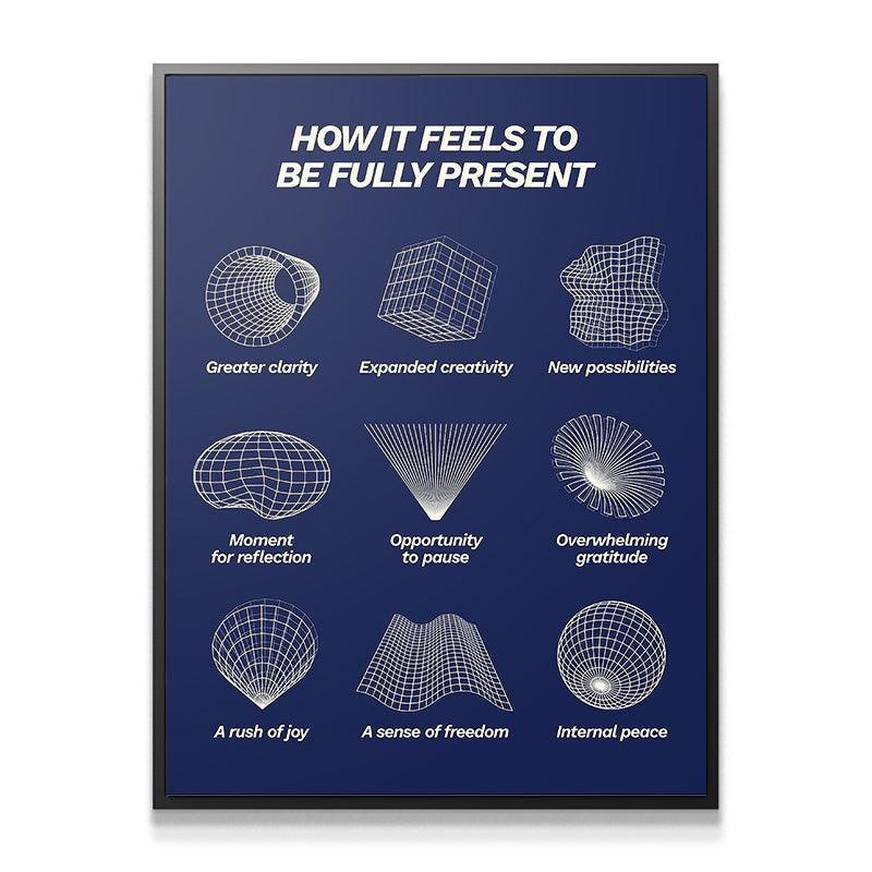 How It Feels To Be Fully Present - IKONICK - Still Life