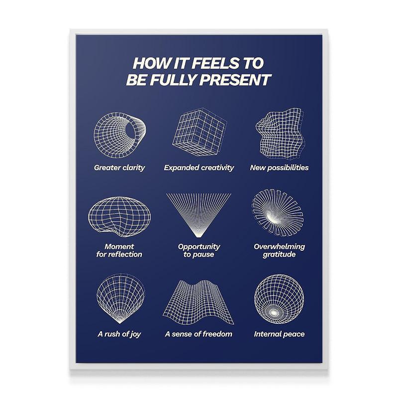 How It Feels To Be Fully Present - IKONICK - Still Life