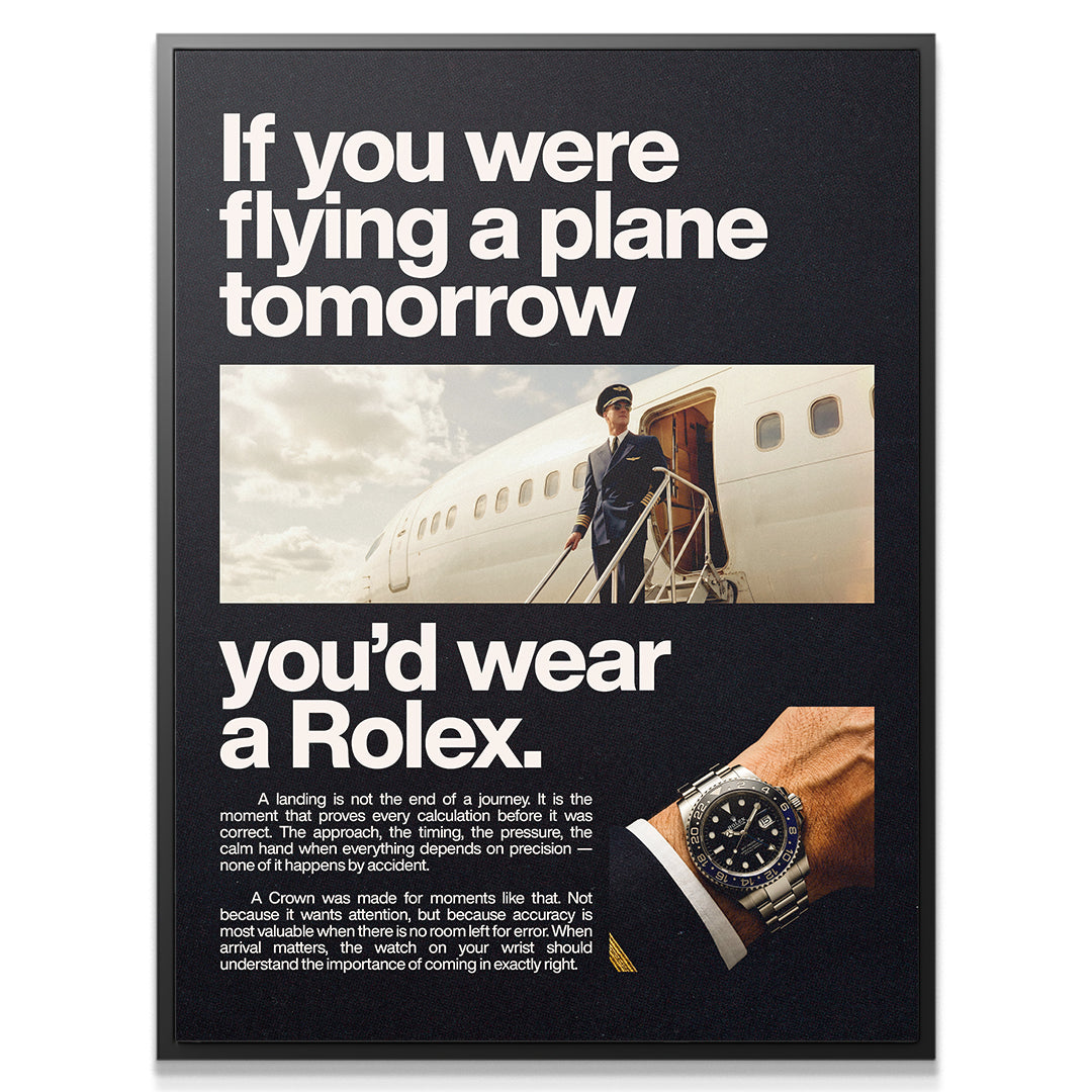 If You Were Flying A Plane Tomorrow