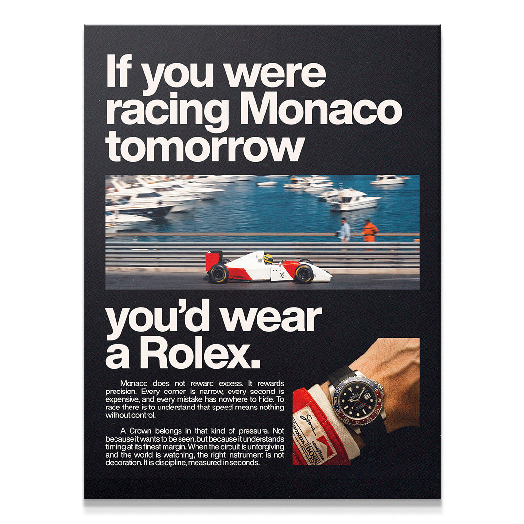 If You Were Racing Monaco Tomorrow