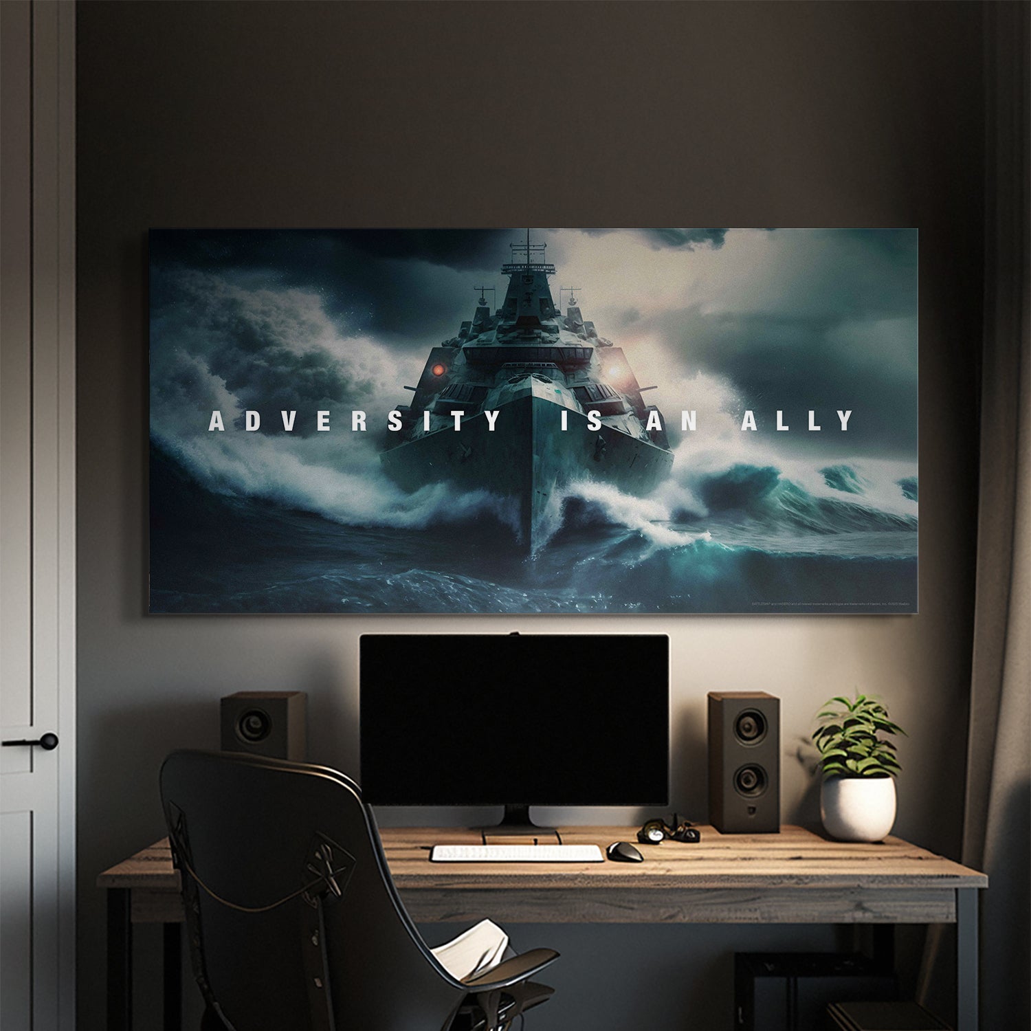 Adversity Is An Ally - IKONICK - Battleship