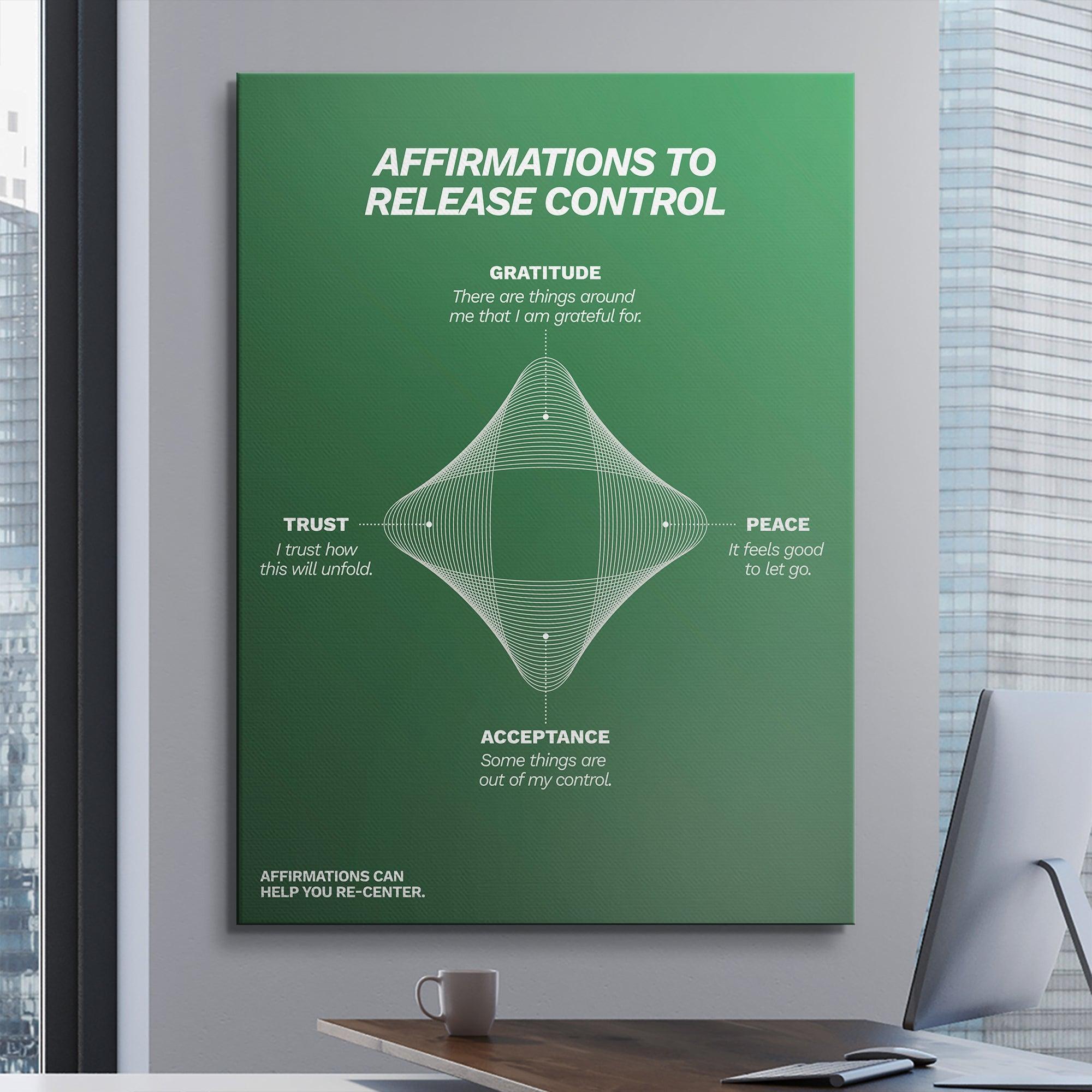 Affirmations To Release Control - IKONICK - Still Life