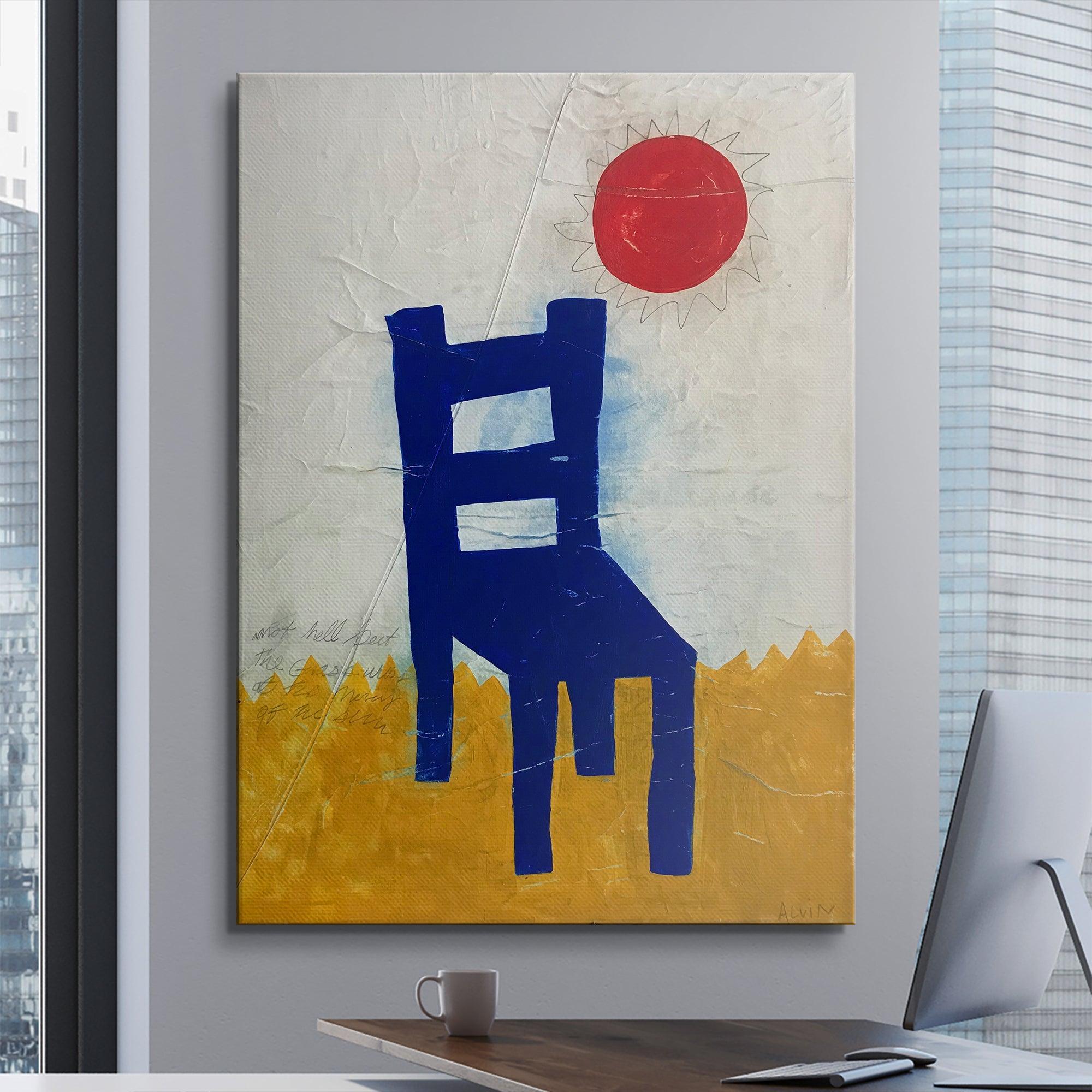 Blue Chair - IKONICK - Alex Vincini