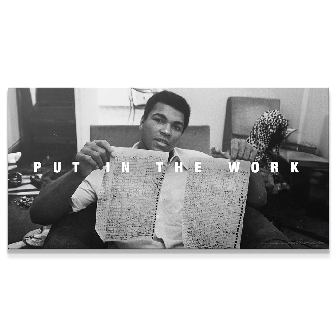 Muhammad Ali - Put In The Work - IKONICK - Muhammad Ali