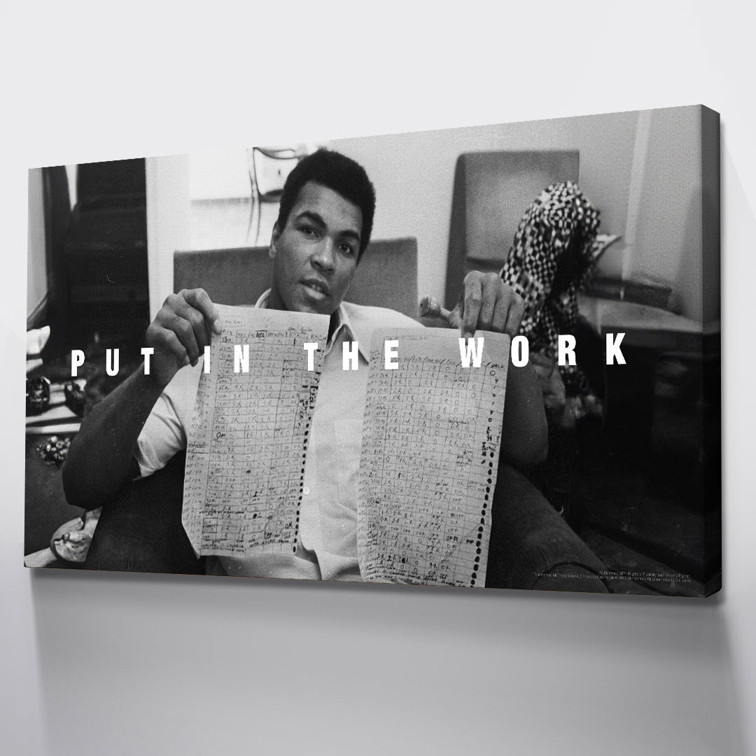 Muhammad Ali - Put In The Work - IKONICK - Muhammad Ali