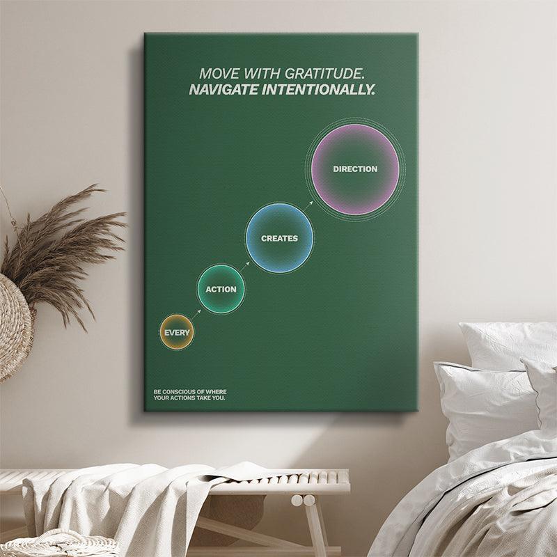 Every Action Creates Direction - IKONICK - Still Life