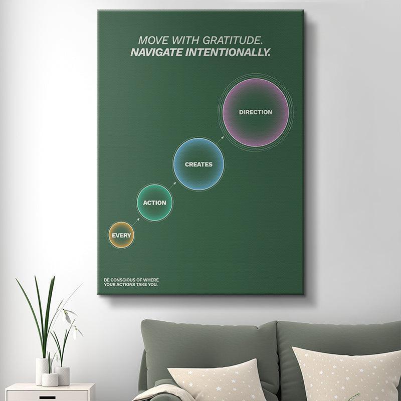 Every Action Creates Direction - IKONICK - Still Life