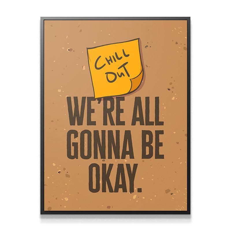 Chill Out (Sticky Note) - IKONICK - Okay Bears