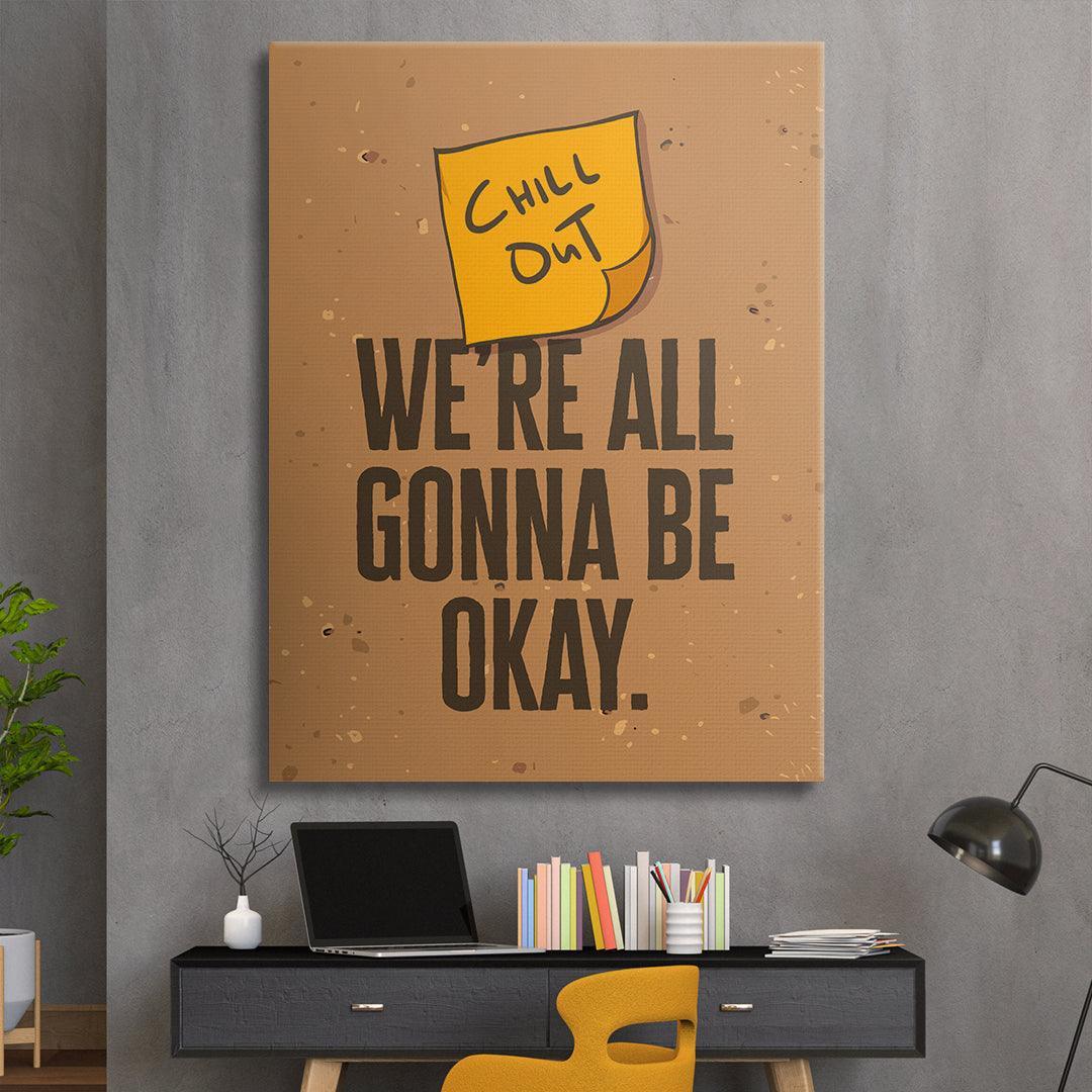 Chill Out (Sticky Note) - IKONICK - Okay Bears
