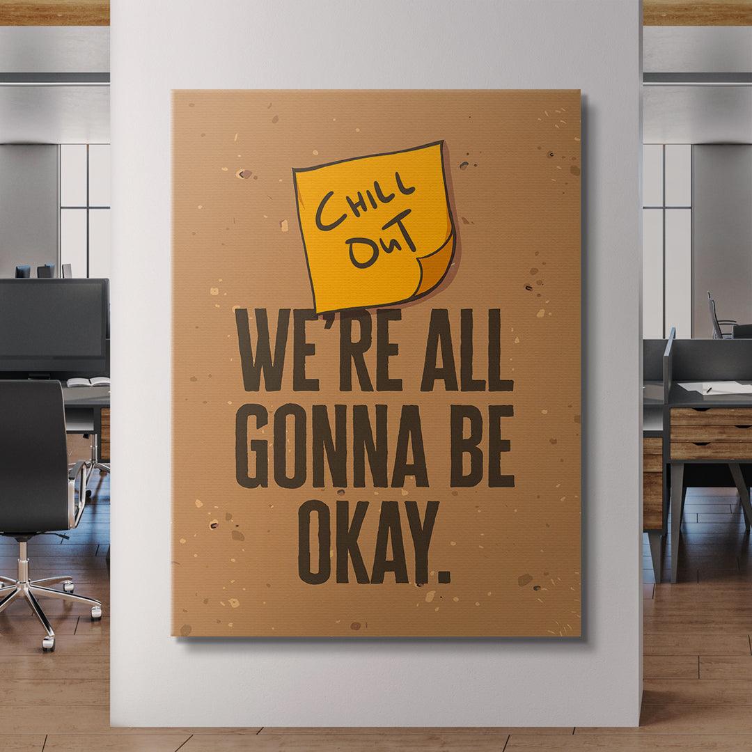 Chill Out (Sticky Note) - IKONICK - Okay Bears