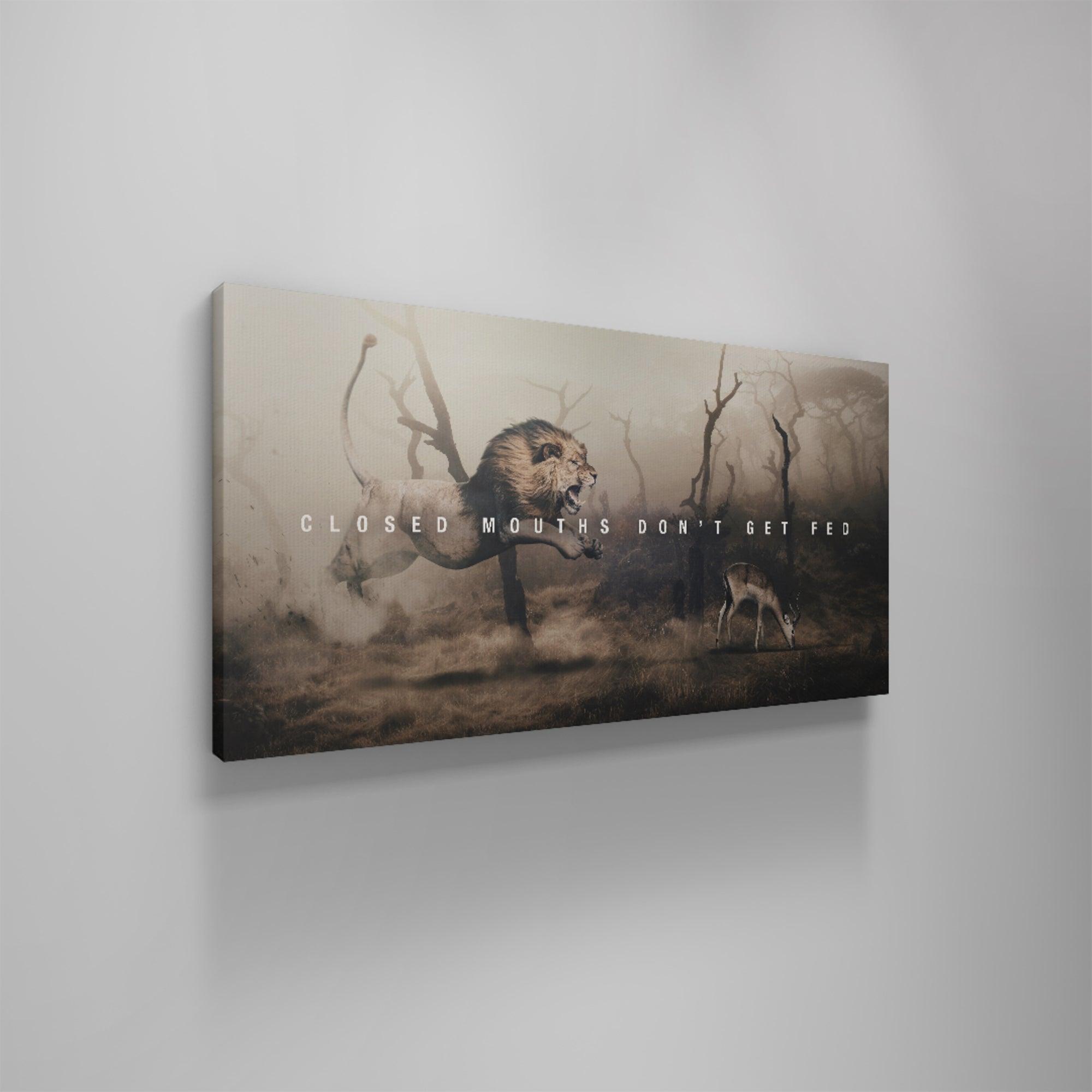 Closed Mouths Don't Get Fed - IKONICK - IKONICK Original