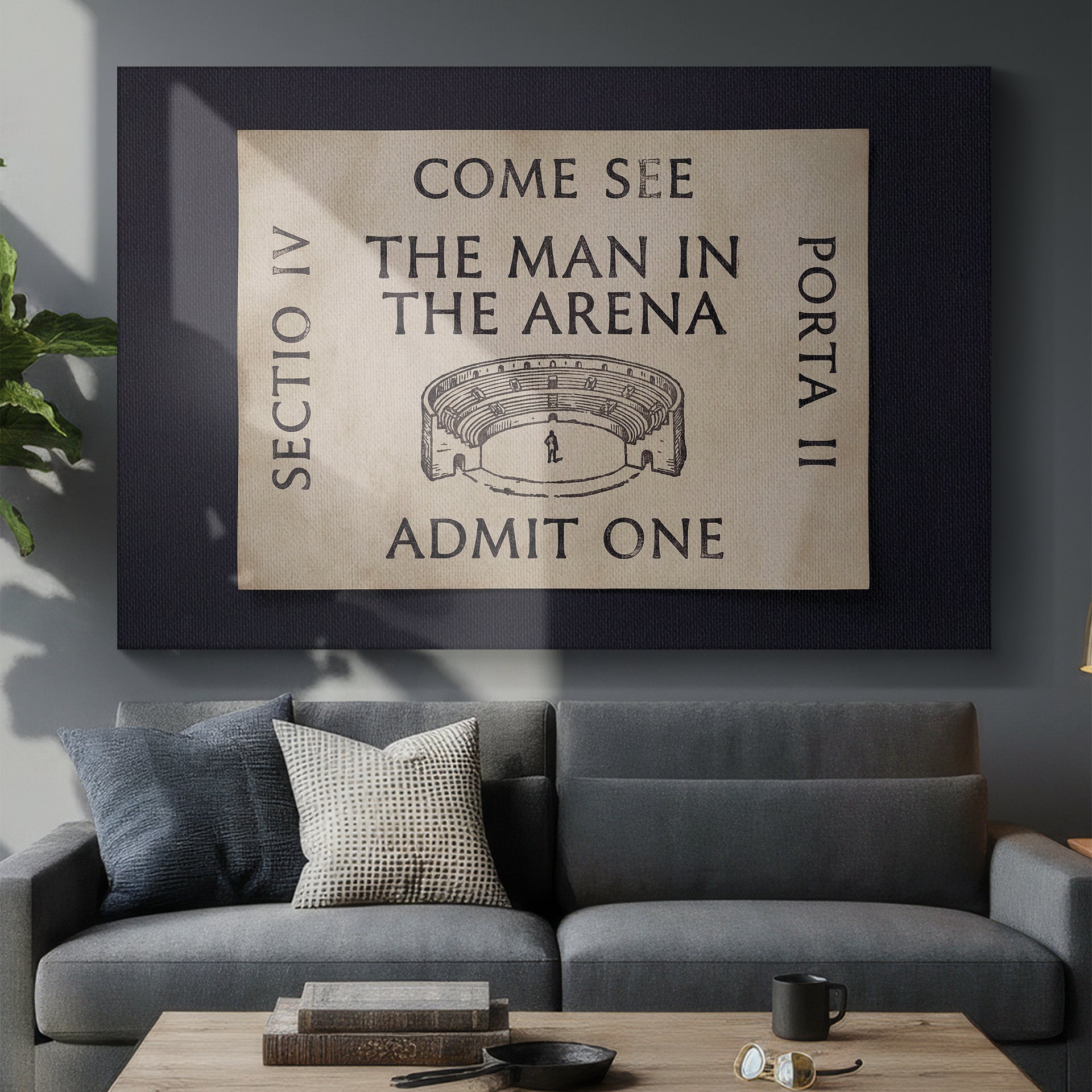 Come See The Man In The Arena - Ticket