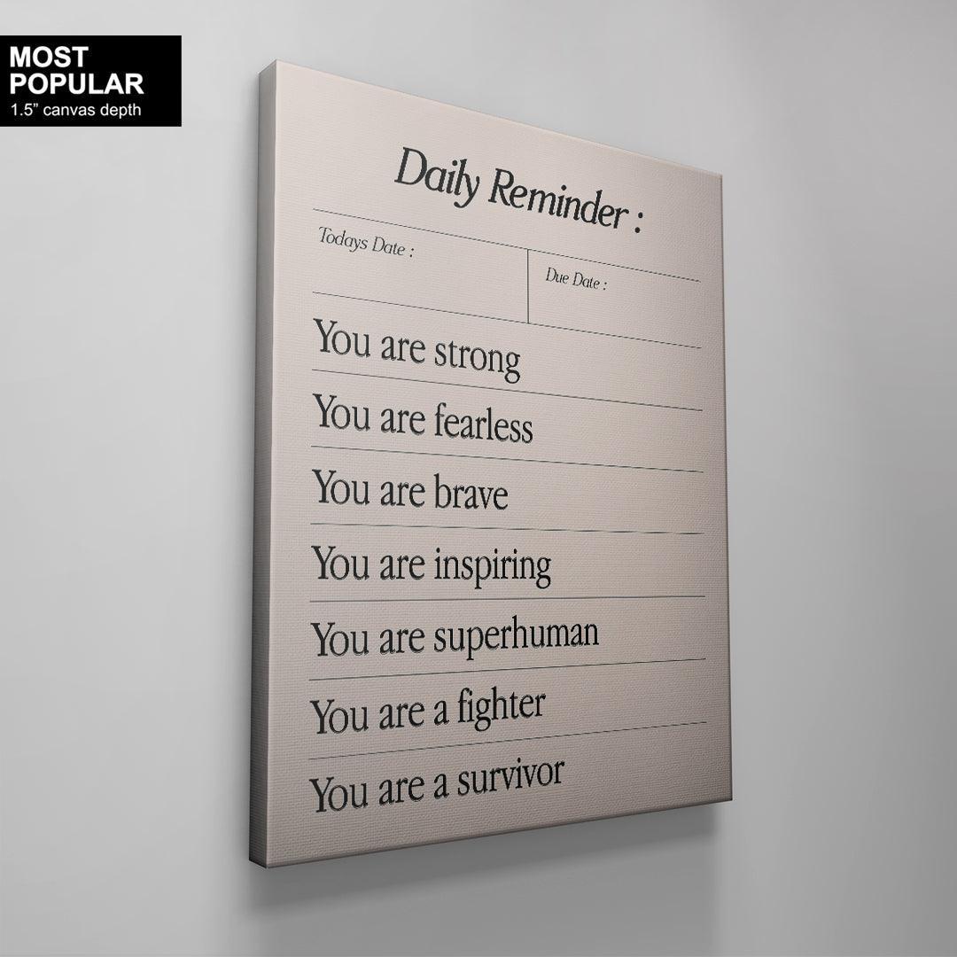 Daily Survivor - IKONICK - F Cancer