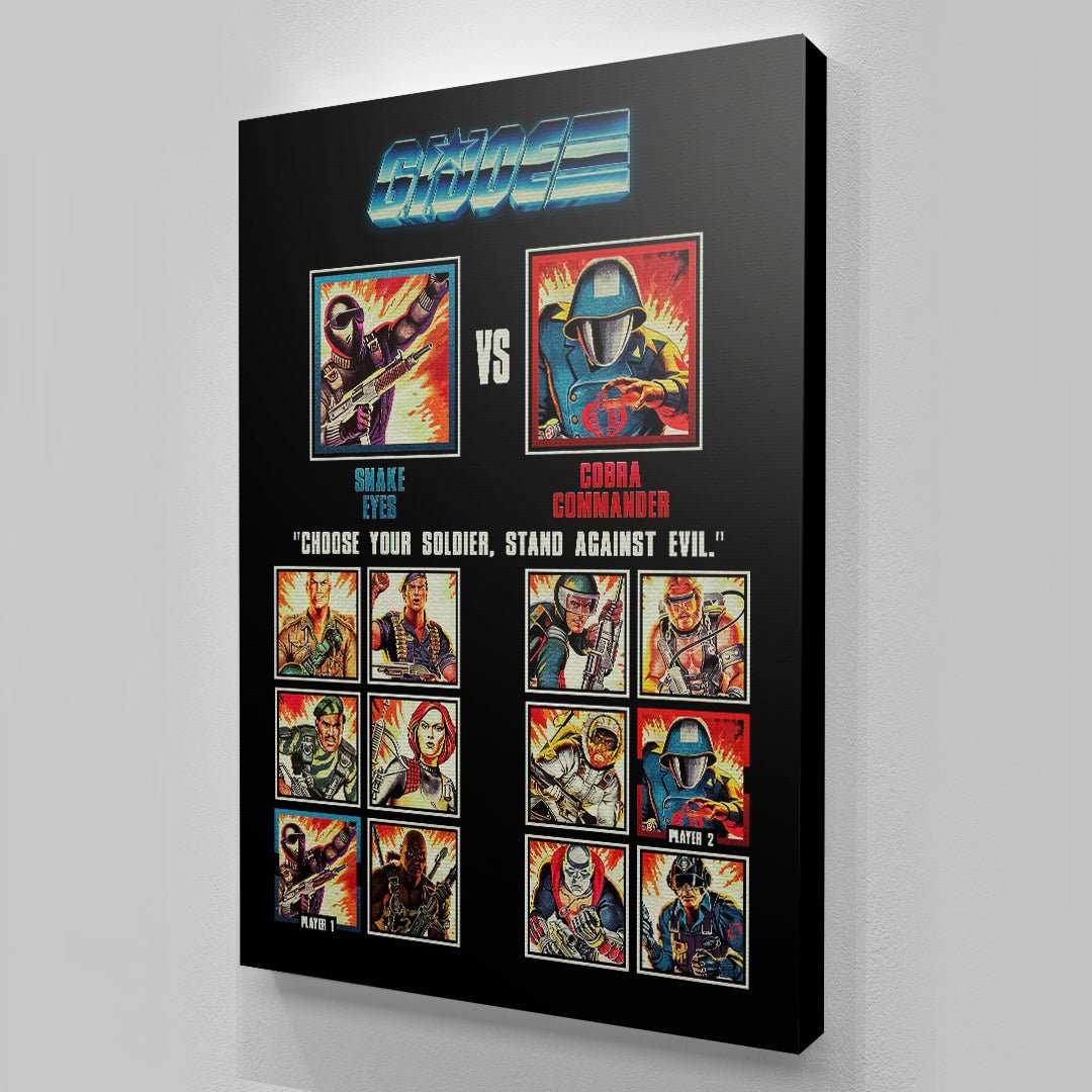 GI JOE - Choose Your Soldier, Stand Against Evil - IKONICK - GI JOE