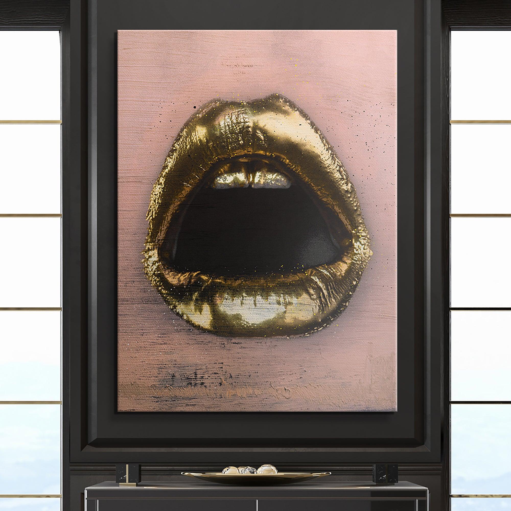 Gold Lips - IKONICK - IKONICK Original