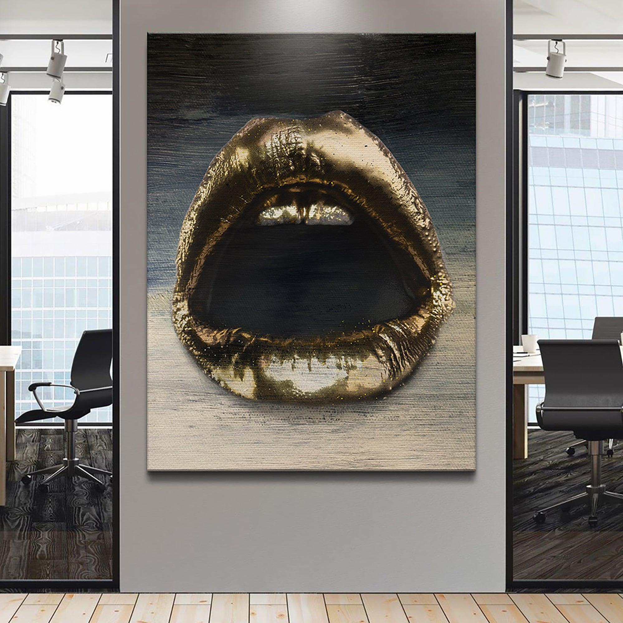 Gold Lips Gradient - IKONICK - IKONICK Original