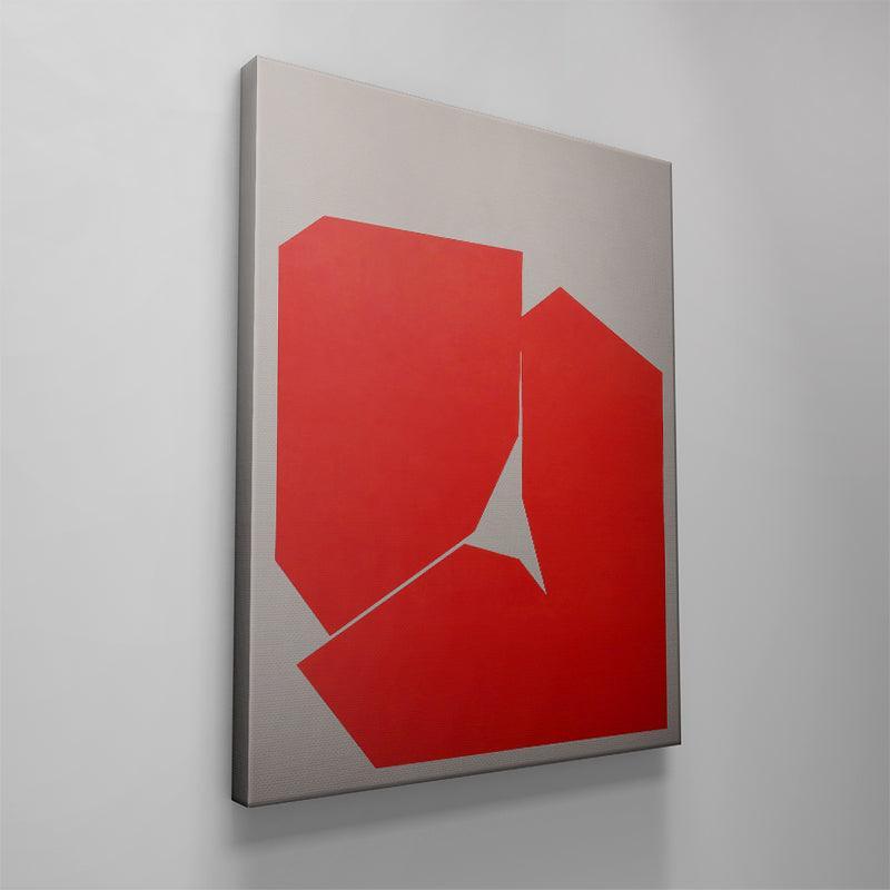 Red Shapes N.2 - IKONICK - Gorka Gondra