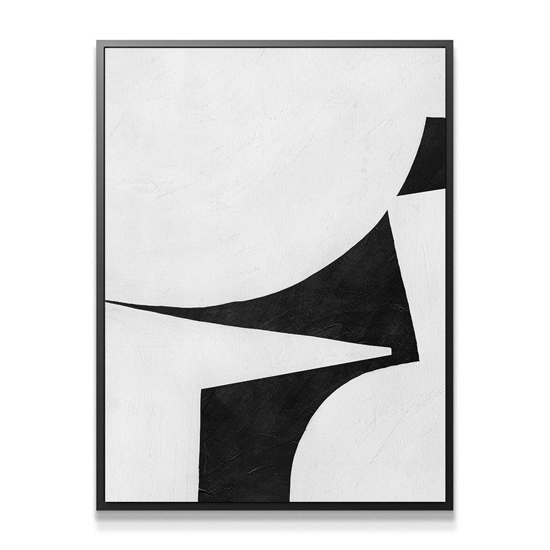 Colliding Shapes Black N.3 - IKONICK - John Faifer