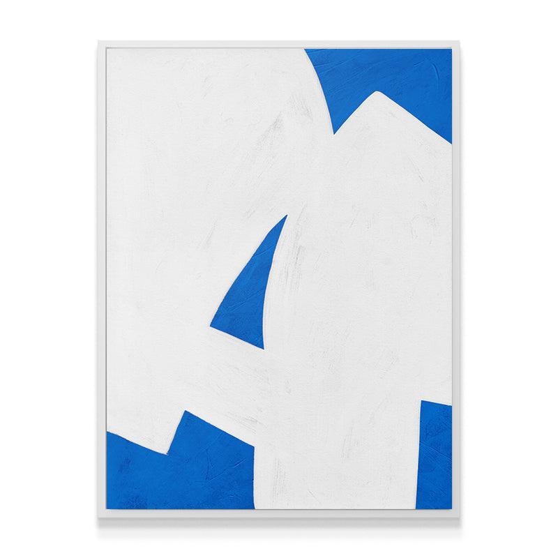 Colliding Shapes Blue N.2 - IKONICK - John Faifer