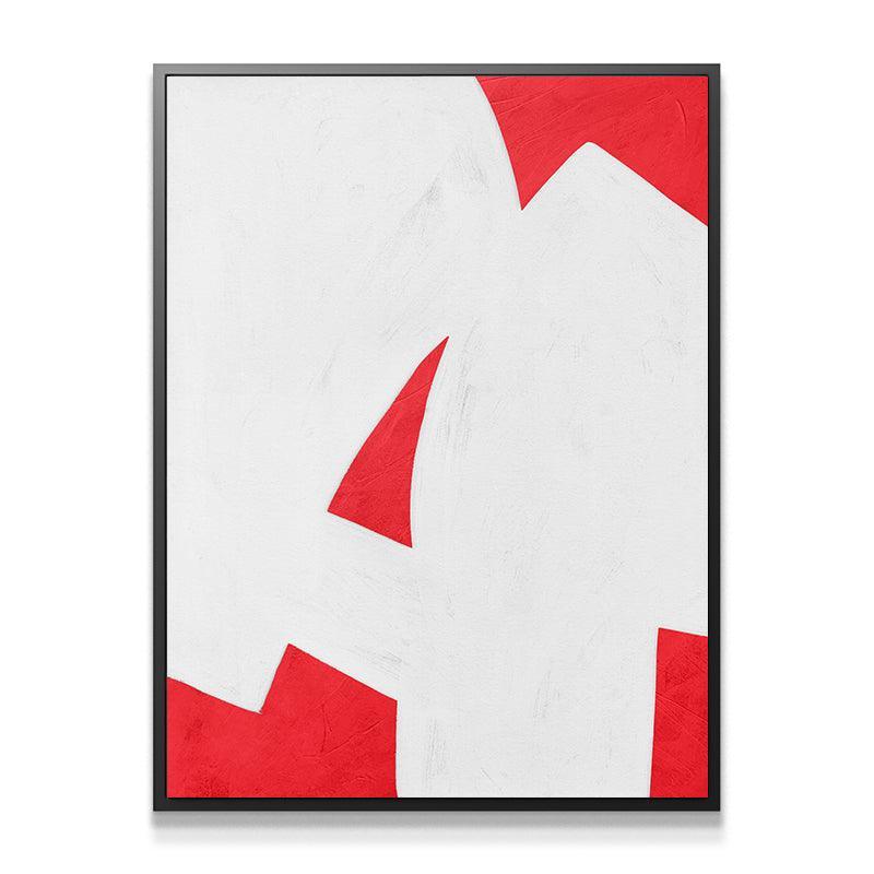 Colliding Shapes Red N.2 - IKONICK - John Faifer