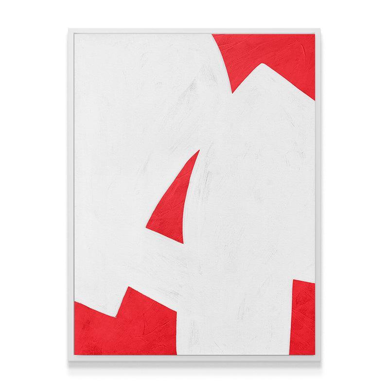 Colliding Shapes Red N.2 - IKONICK - John Faifer