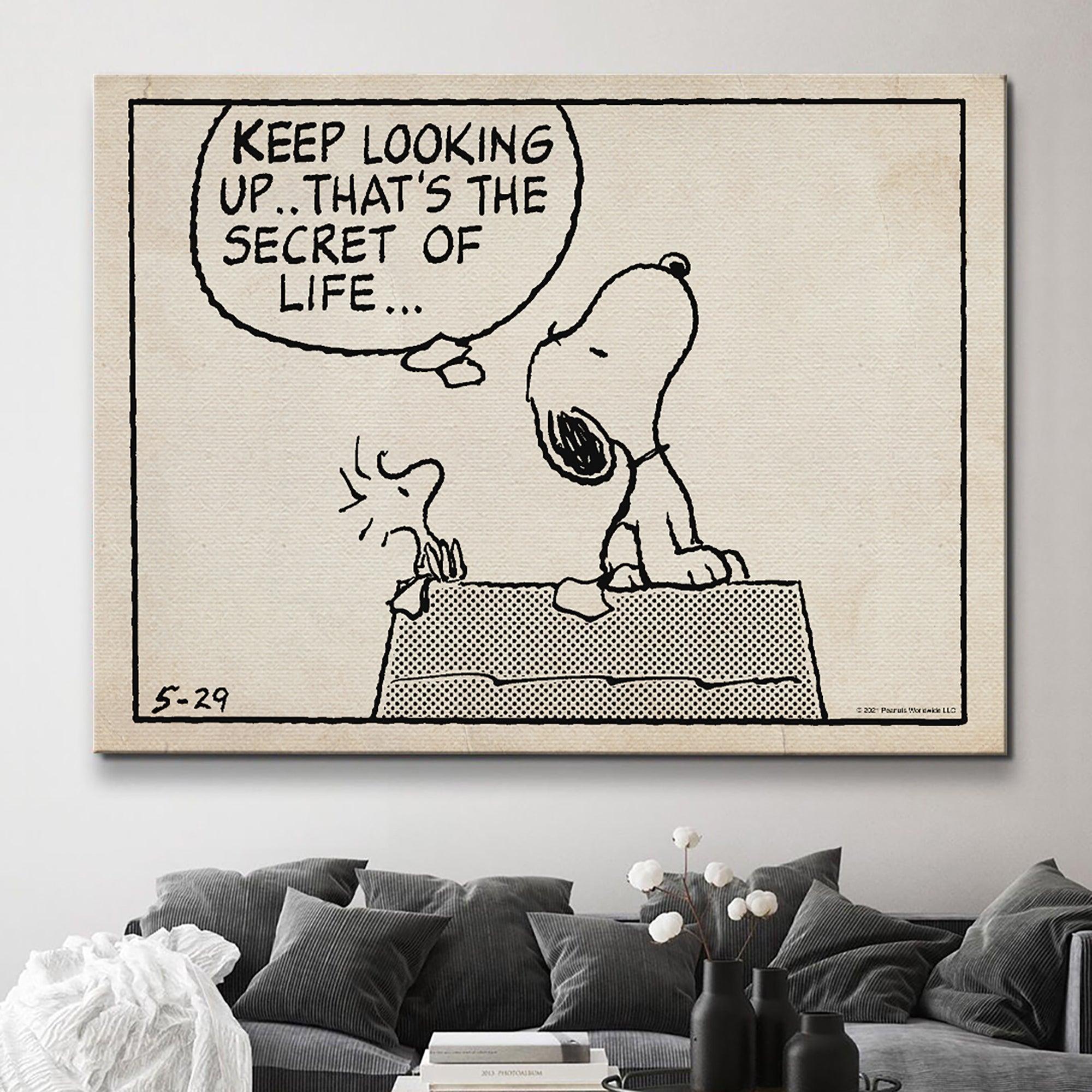 Peanuts - Keep Looking Up - Sketch - IKONICK - Peanuts