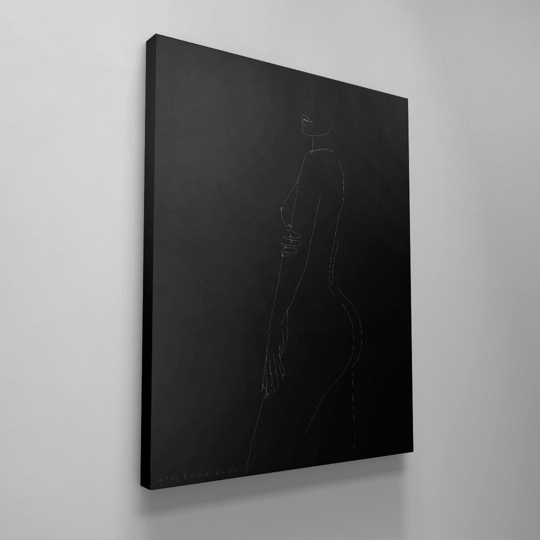 Daisy No 25 - Black - IKONICK - Kim Rose