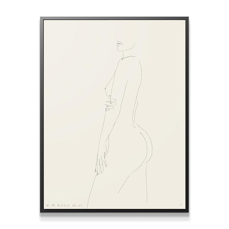 Daisy No 25 - White - IKONICK - Kim Rose