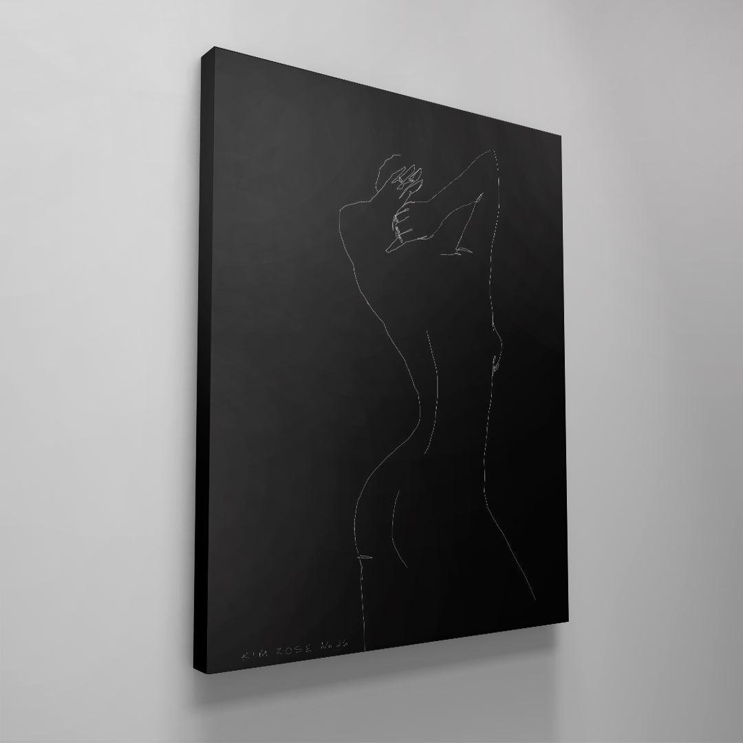 Daisy No 26 - Black - IKONICK - Kim Rose