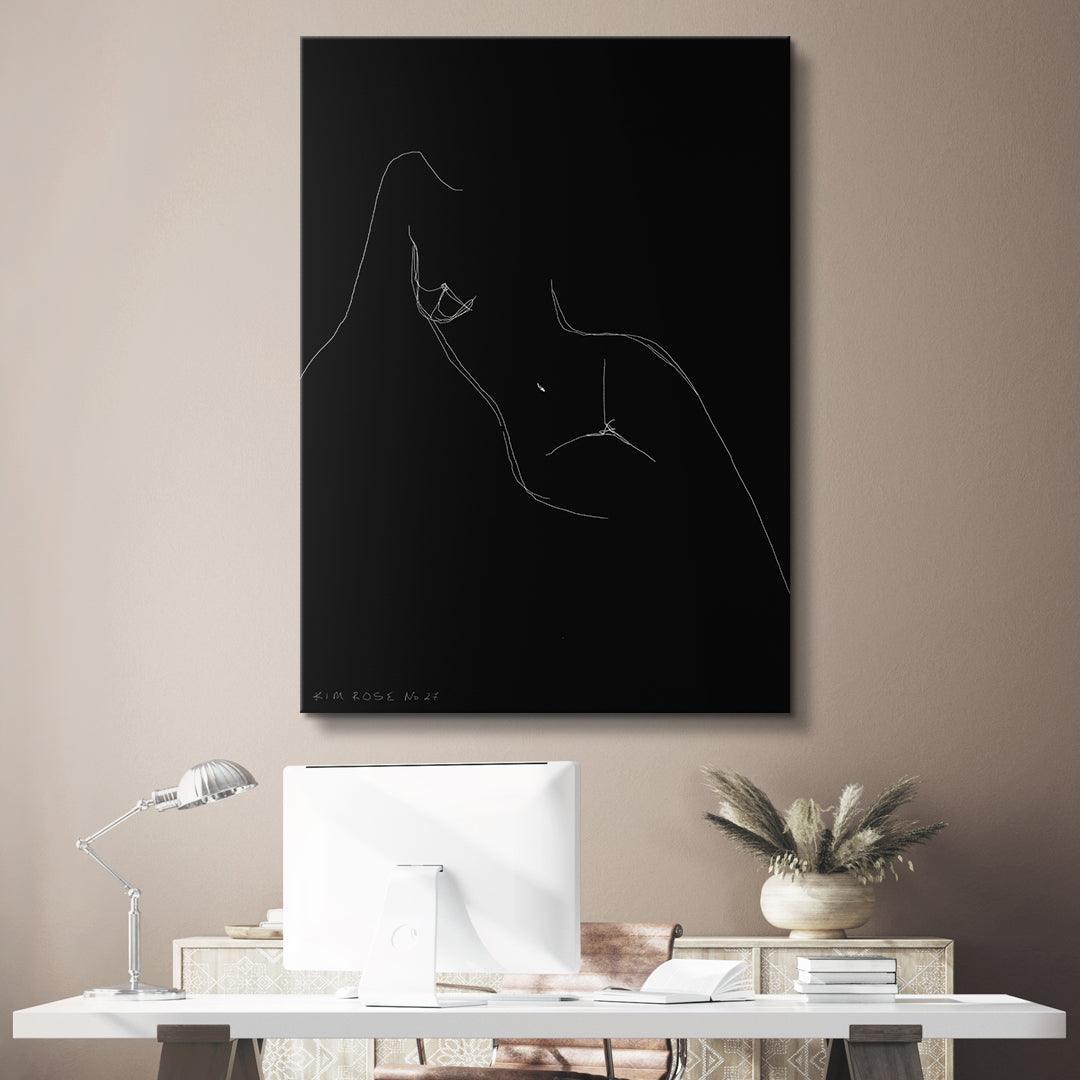 Daisy No 27 - Black - IKONICK - Kim Rose