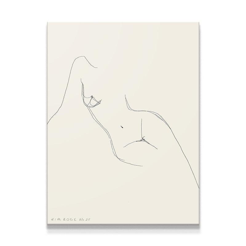 Daisy No 27 - White - IKONICK - Kim Rose