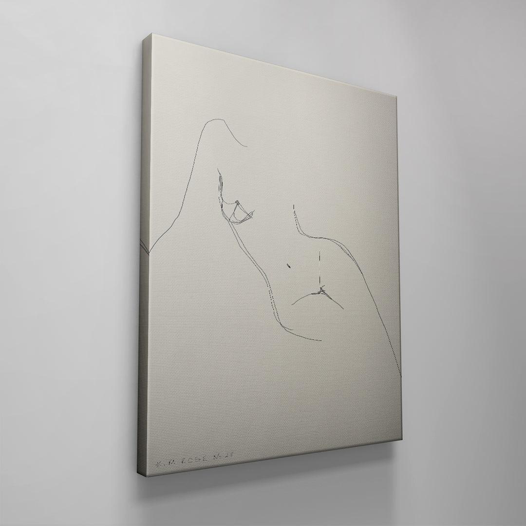 Daisy No 27 - White - IKONICK - Kim Rose