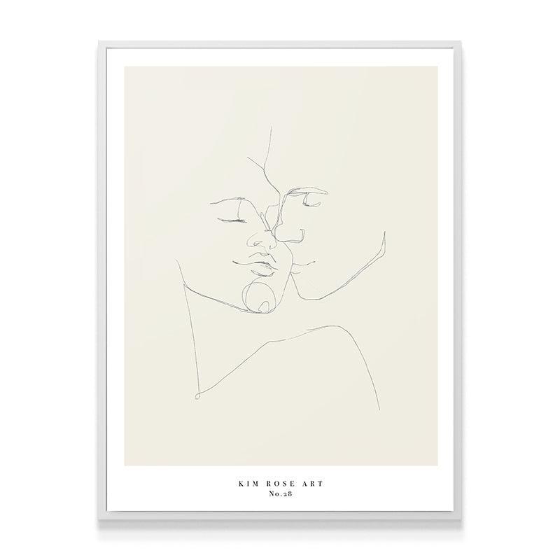 Daisy No 28 - White - IKONICK - Kim Rose