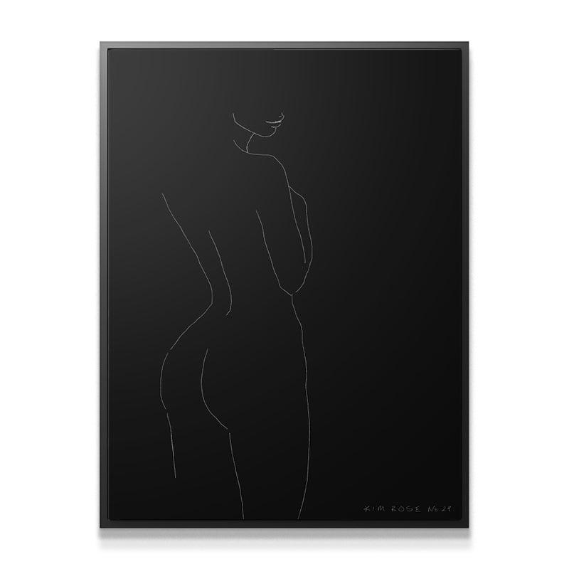 Daisy No 29 - Black - IKONICK - Kim Rose